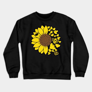 Here Comes The Sun flower Crewneck Sweatshirt